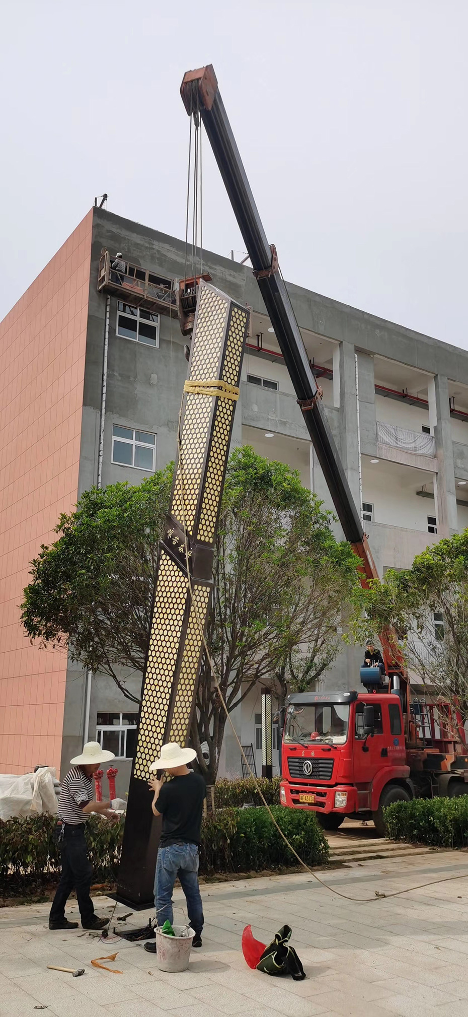 岳陽集英女子學院6米景觀燈